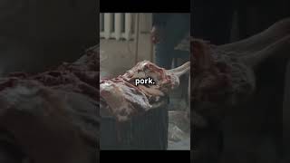 Human flesh into pork meat😶‍🌫️⁉️ buzzyhiveskillermare shortspsychothriller [upl. by Dori]