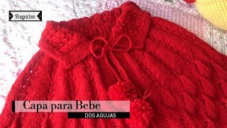 Capa para Bebe DOS AGUJAS parte 12 [upl. by Warwick317]