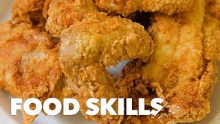 The Perfect PanFried Chicken According to Charles Gabriel  Food Skills [upl. by Cynar]