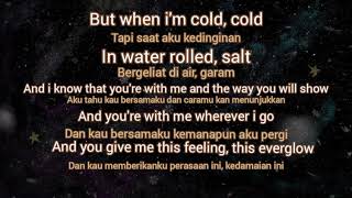 Coldplay  Everglow single version ll lirik dan terjemah [upl. by Taam]