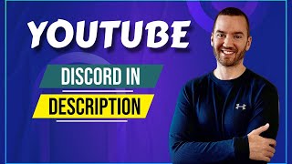 How To Add Discord Link To YouTube Description 2024 Tutorial [upl. by Ayikahs]