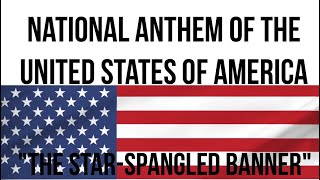 National Anthem of the United States of America Instrumental “The StarSpangled Banner” [upl. by Anelrad]