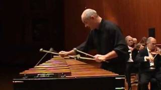 Ney Rosauro  Marimba Concerto No1 Mvmt1 Saudacao performed by Roland Härdtner 2010 [upl. by Yelehsa]