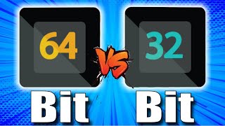 Difference Between 32Bit and 64Bit Operating System  Processor  Software [upl. by Nera747]