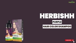 Avoid These Common Mistakes with Herbishh Purple Hair Color Shampoo  Herbishh [upl. by Adnaluy]