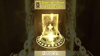 DOORS  Starlight of Door Protection  Crucifix Use ROBLOX doors roblox [upl. by Yarled]