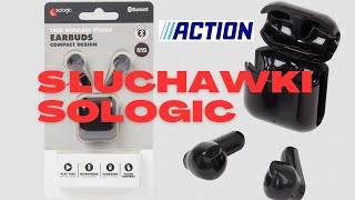 Sologic tanie słuchawki bezprzewodowe z ACTION  Unboxing [upl. by Rianna]