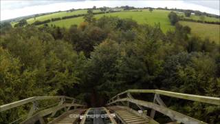 The Ultimate front seat onride HD POV Lightwater Valley [upl. by Goodill]