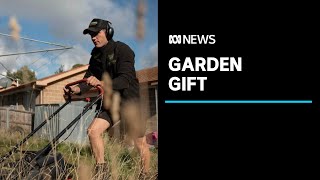 Tasmanian business offering free gardening services helping those who cant afford it  ABC News [upl. by Assirual391]