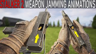 STALKER 2  Weapon Jamming Animations [upl. by Bertold]