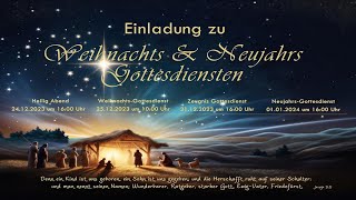 20240101  Neujahrsgottesdienst  Was machst du mit dem Wort Gottes in diesem Jahr [upl. by Yeta42]