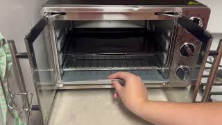 Up close view and review of this toaster oven  Elite Gourmet Countertop Toaster Oven Review [upl. by Nylaehs629]