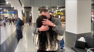 MEETING MY LONG DISTANCE FIANCÉ FOR FOR THE FIRST TIME IN 18MONTHS 🇿🇦❤️🇩🇪 LDR  INTERRACIAL [upl. by Kelci581]