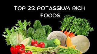 Potassium Rich Foods  Best Food Sources Of Potassium  MicronutrientRich Foods potassium [upl. by Eicaj]