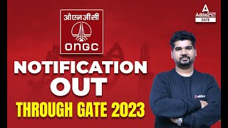 ONGC Recruitment 2022  ONGC Recruitment Through GATE  Complete Information [upl. by Aalst]