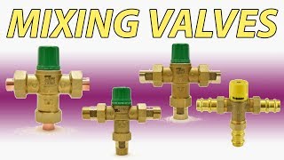 Mixing valve options in plumbing and radiantheating applications [upl. by Tadashi]