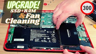 HP Pavilion x360 Upgrade RAM amp HDD to SSD Disassembling [upl. by Campos372]