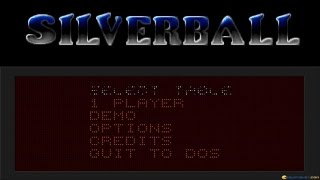 Silverball gameplay PC Game 1993 [upl. by Basilio]