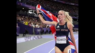 Keely Hodgkinson Shines with 800m Victory on a Golden Day for Britain in Paris KeelyHodgkinson [upl. by Micheal]