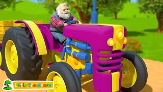 Roues Sur le Tracteur Vidéos Dessins Animés Véhicules pour Enfants en Française [upl. by Grenier]