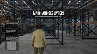 Entrepôt De Marchandise GTA V Online [upl. by Cyrill978]