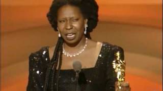 Whoopi Goldberg winning Best Supporting Actress  63rd Oscars 1991 [upl. by Lorak]