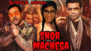 Shor Machega Funny Meme Song  Use Headphone  sambit patra  hindustani bhau  memes [upl. by Enaek]