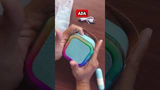 UNBOXING SPEAKER KARAOKE MINI K12 speaker audio karaoke karaokesongs karaokedangdut mickaraoke [upl. by Haleehs]