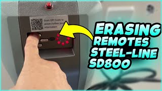 Securing Your Garage Erasing Remotes on a SteelLine SD800 Quick amp Easy  74 [upl. by Donny]