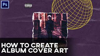 How To Create Album Cover Art  Photoshop Tutorial [upl. by Lessirg]