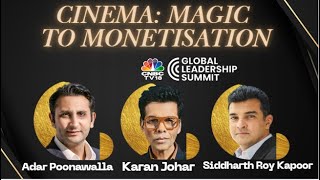 Adar Poonawalla Karan Johar amp Siddharth Roy Kapur Discuss Bollywood Investments amp Future Cinema [upl. by Ytinav]