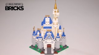 Lego Mini Disney Castle Speed Build by Build Better Bricks [upl. by Whitnell]