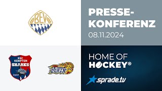 08112024  Pressekonferenz  ESC Kempten vs EHC Waldkraiburg [upl. by Llenrub321]