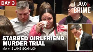 Jury Hands Down Guilty Verdict For Blake Scanlon After Stabbing Girlfriend to Death [upl. by Navillus303]