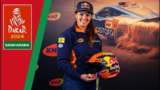 DAKAR 2024  LAIA SANZ quotEstá de moda apoyar al DEPORTE FEMENINO pero luego no llegaquot [upl. by Aropizt]