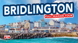 BRIDLINGTON  Tour of the holiday seaside town of Bridlington England [upl. by Ashti]