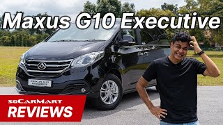 2018 Maxus G10 Executive MPV 20T 9Seater  sgCarMart Reviews [upl. by Aldon]