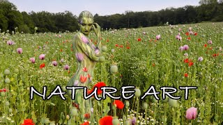 NATURE ART  HUMANS IN LANDSCAPES  a bodypainting project by artist Jörg Düsterwald part 2  engl [upl. by Avlis]