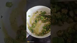 ঢেঁড়স ভাজি food cooking easyrecipe mixedvlogtumpa shorts [upl. by Morgenthaler]