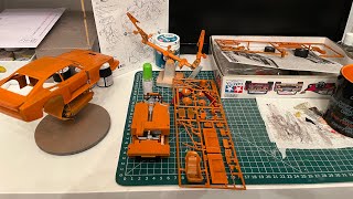 Zakspeed ford capri turbo tamiya 124 model build [upl. by Melar161]