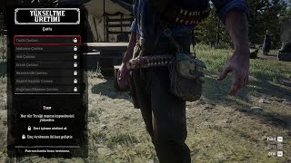 RED DEAD REDEMPTİON 2  TONİK ÇANTA  TONİCS SATCHEL  NASIL ELDE EDİLİR [upl. by Kcirdot251]