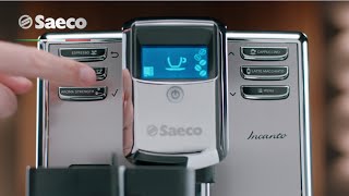 How you can customize the aroma setting in your Saeco machine [upl. by Wolf]