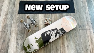 New Skateboard Setup 825in Quasi [upl. by Kotz]