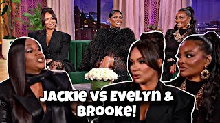 Jackie Vs Evelyn amp Brooke  Basketball Wives LA Reunion  Review Season 11 [upl. by Eliseo]