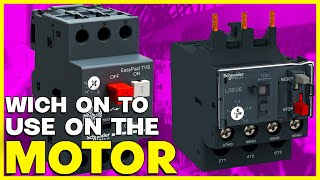 WHAT IS THE DIFFERENCE BETWEEN THE MOTOR CIRCUIT BREAKER AND THE THERMAL OVERLOAD RELAY [upl. by Rellek689]