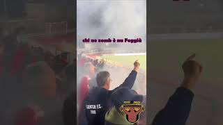 Chi no zomb è nu Foggià  Coro ultras Casertana FC ⚽️  Fedayn Bronx Caserta [upl. by Helbonnah]