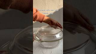 Borosilicate glass casseroleGlass bowl with lidAmazon kitchen finds India [upl. by Hueston155]