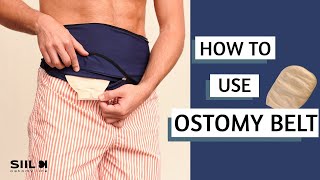 How to Change your Ostomy Bag BELT  Innovation in Ostomy Bag Covers [upl. by Notrem756]