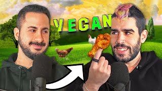 ΕΔΩΣΑ ΚΡΕΑΣ ΣΤΟΝ Tsach ΚΑΙ ΕΙΝΑΙ VEGAN  Konilo Talks [upl. by Hameerak740]