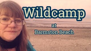 WILDCAMP AT BARMSTON BEACH SOLO  EAST YORKSHIRE [upl. by Edwine]